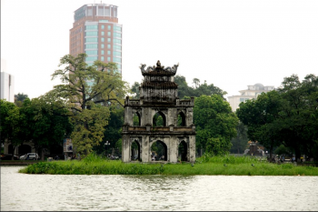 Tháp rùa Hồ Gươm thờ ai? Tháp Rùa bao tầng dùng để làm gì?